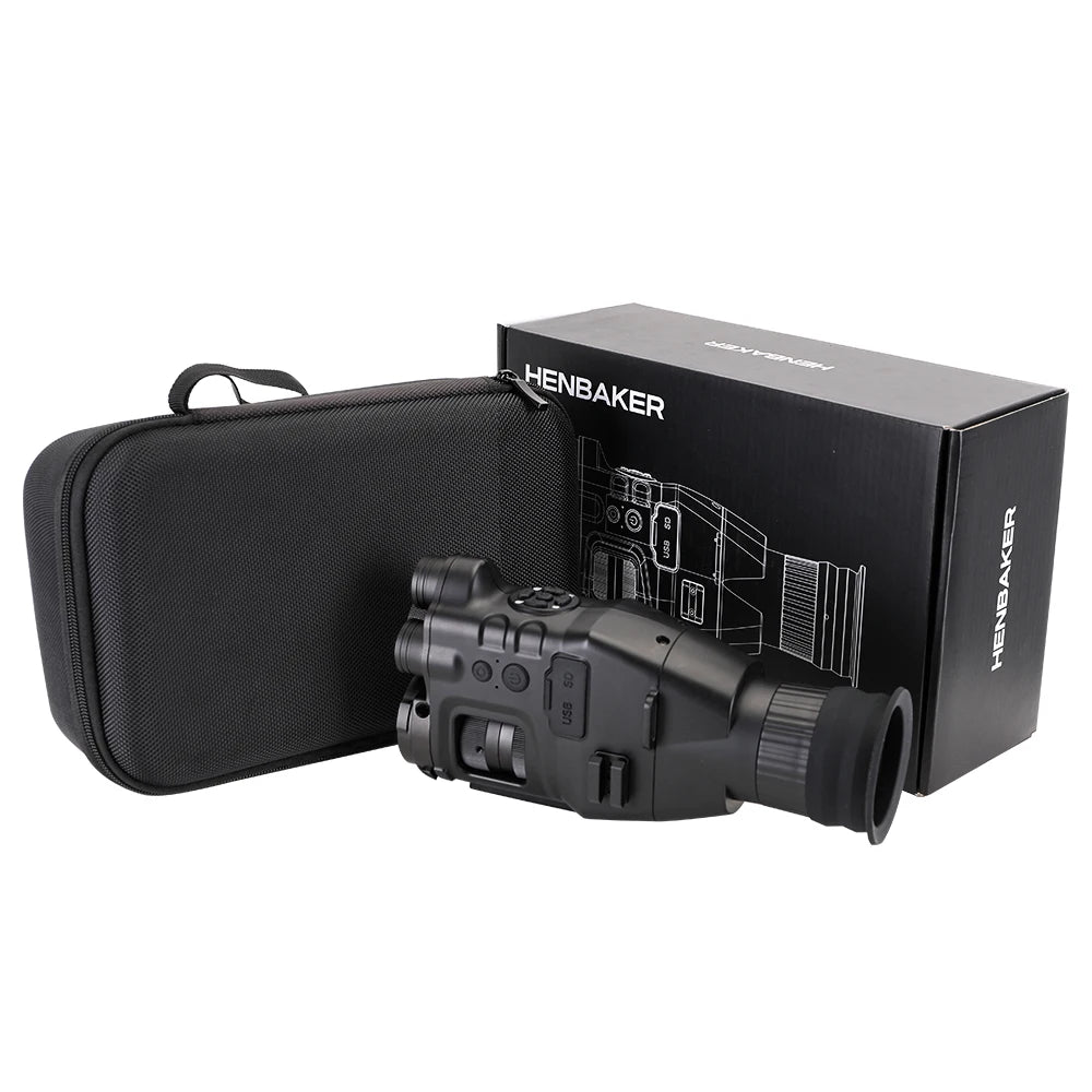 Henbaker CY789 Night Vision Scope 1920p HD Night Vision Riflescope Monocular 940nm Infrared Hunting Night Vision Sight Cameras