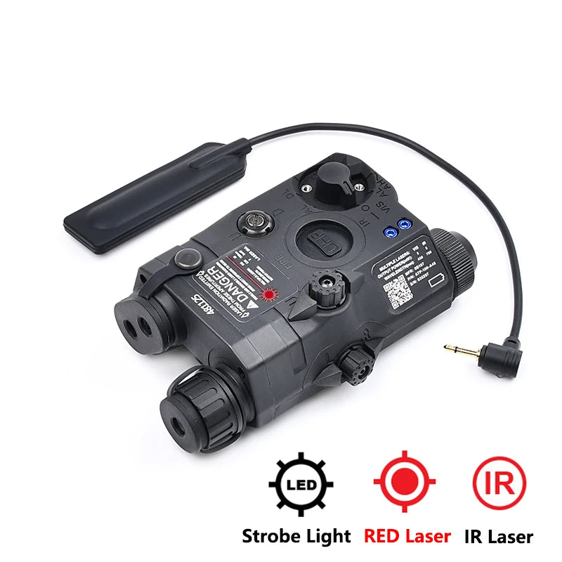 US Warehouse Delivery WADSN Tactical PEQ15 PEQ 15 Red Dot Green IR Laser Indicator Pointer NGAL DBAL M300M600 Airsoft Flashlight