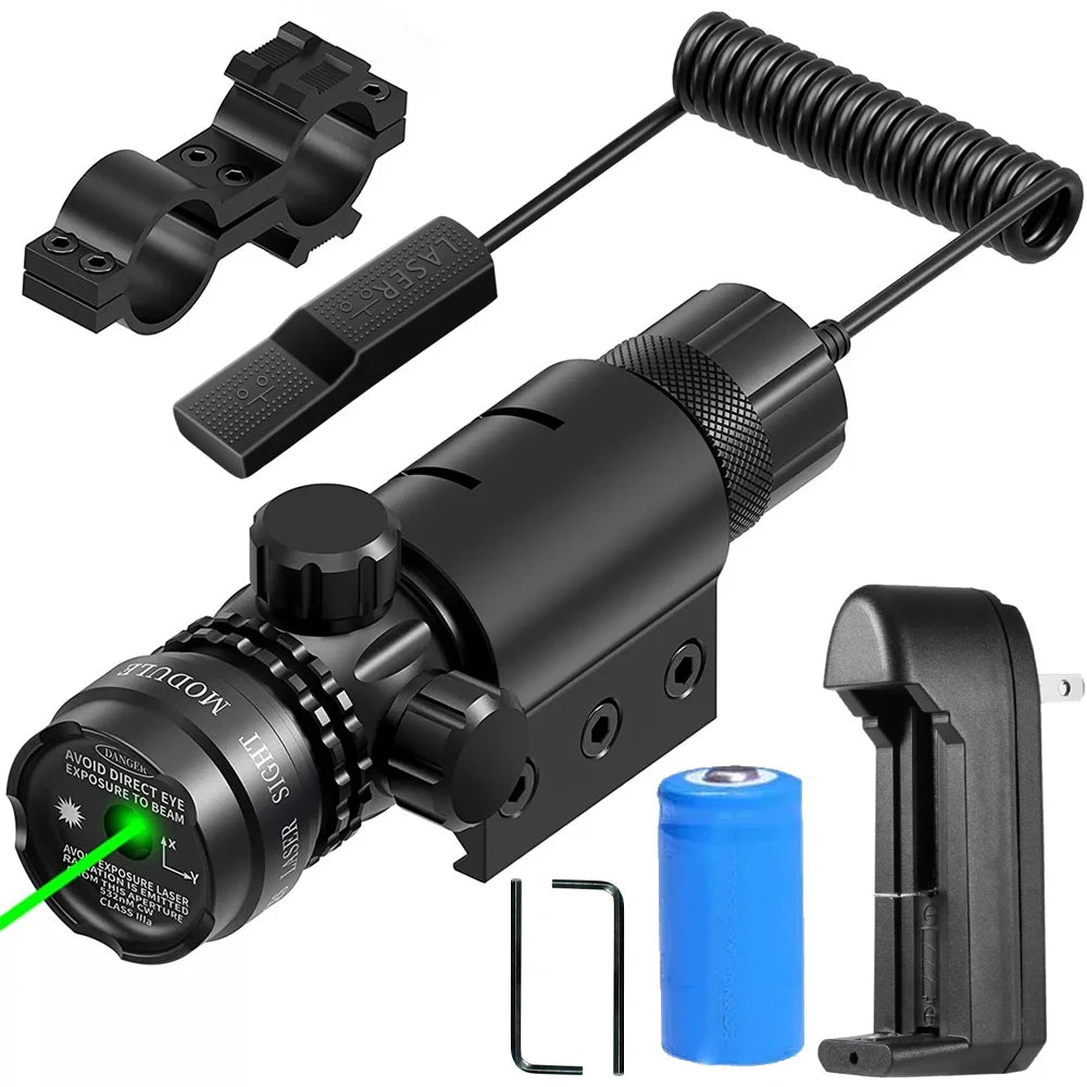 3-9X32 EGC Tactical Opticl Sight Red Green Illuminated Riflescope Holographic Reflex 4 Reticle Red Dot Combo Hunting Rifle Scope