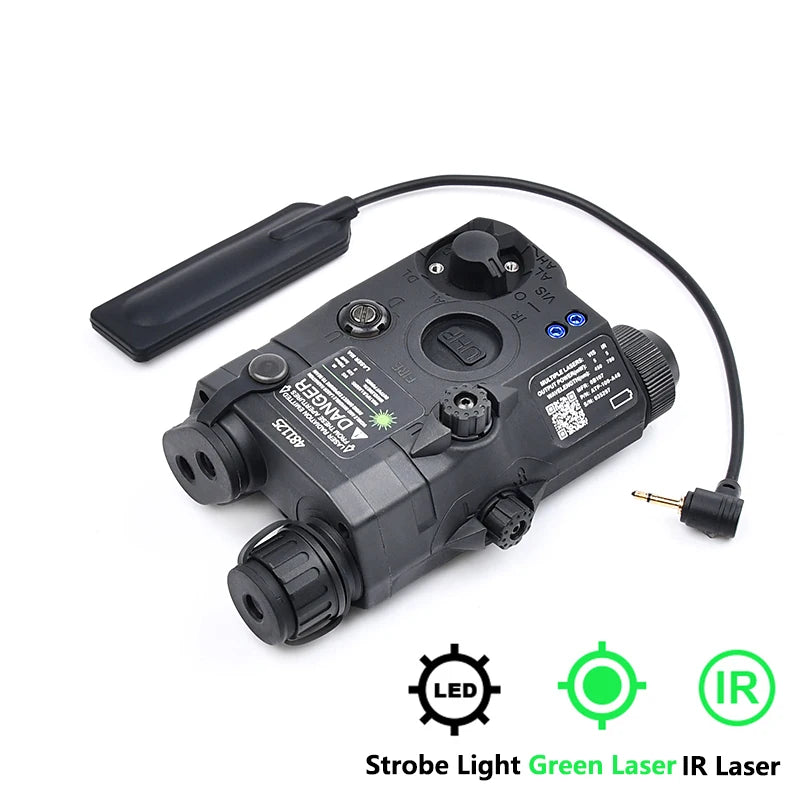 US Warehouse Delivery WADSN Tactical PEQ15 PEQ 15 Red Dot Green IR Laser Indicator Pointer NGAL DBAL M300M600 Airsoft Flashlight